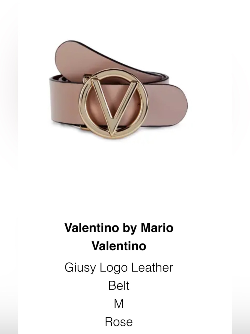 Valentino belt